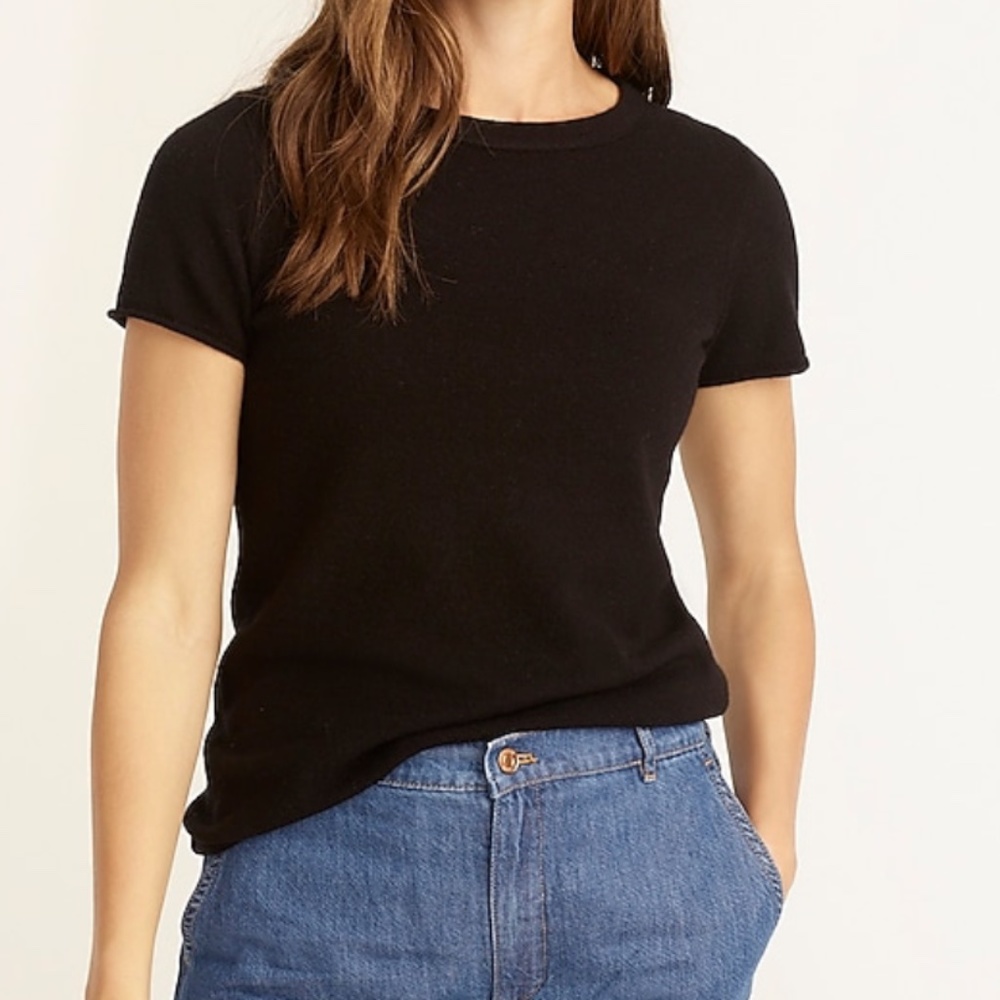 J.Crew Short-sleeve Cashmere T-shirt